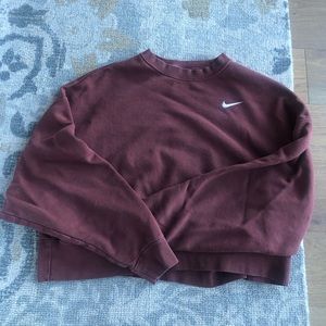 Nike Sportswear Essentials Oversized Cropped Hoodie